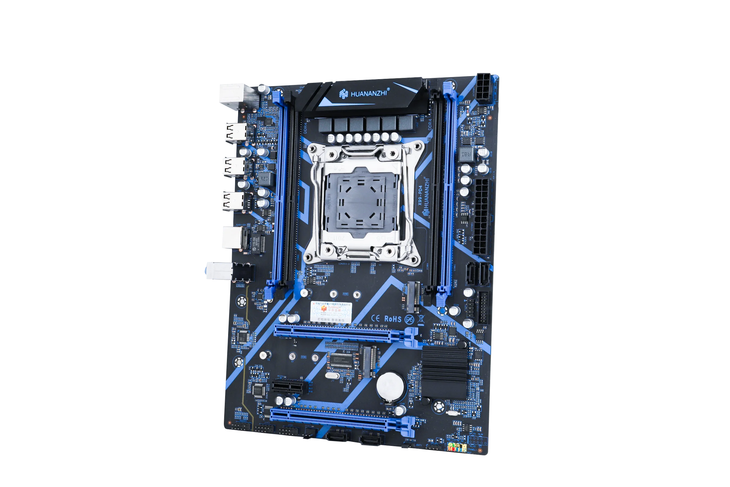 Imagem -03 - Placa-mãe Huananzhi X99 Pd4 Lga 20113 Suporte Intel e5 v3 v4 Todas as Séries Ddr4 Recc Non-ecc Nvme