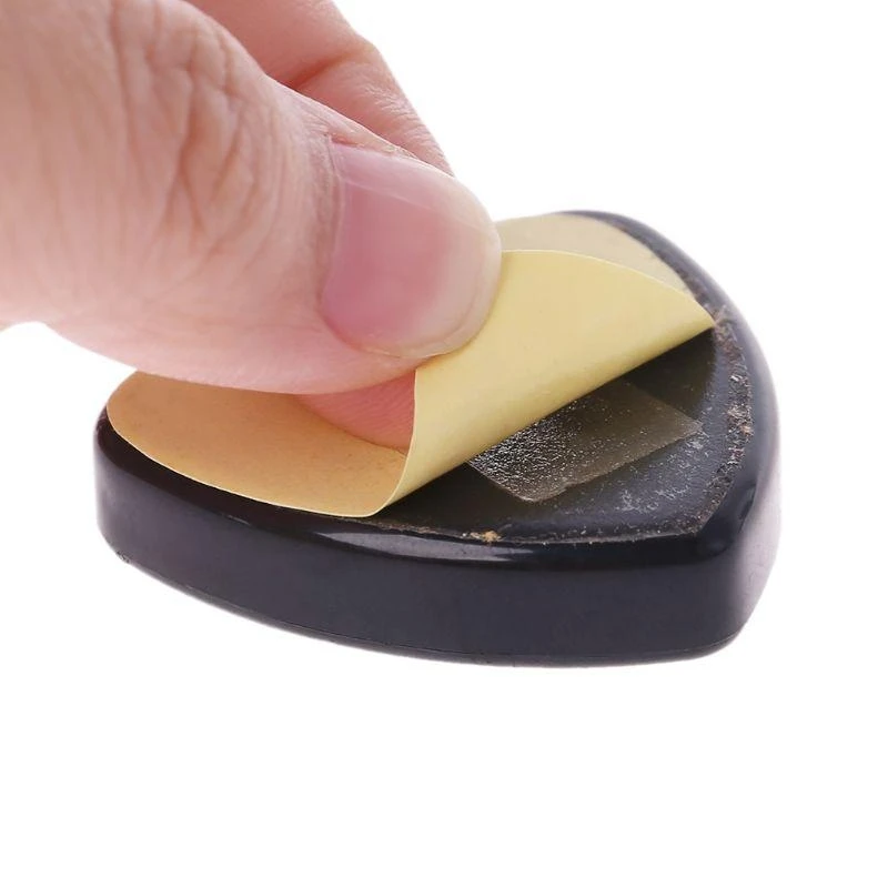 1Pc Guitar Pick Holder Plastic Plectrum For Case Mediator Quick Storage Self Adhesive - Image 3