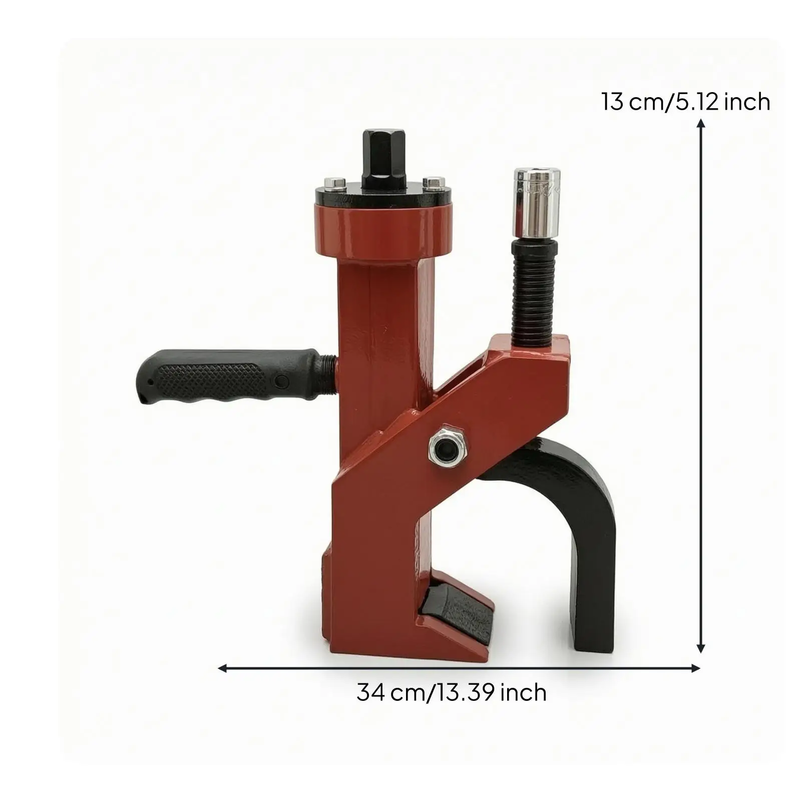 Manual Tire Changer Robust Clamp Bead Breaker Wheel Service Tool Hand Operated Press for Garage Mechanics