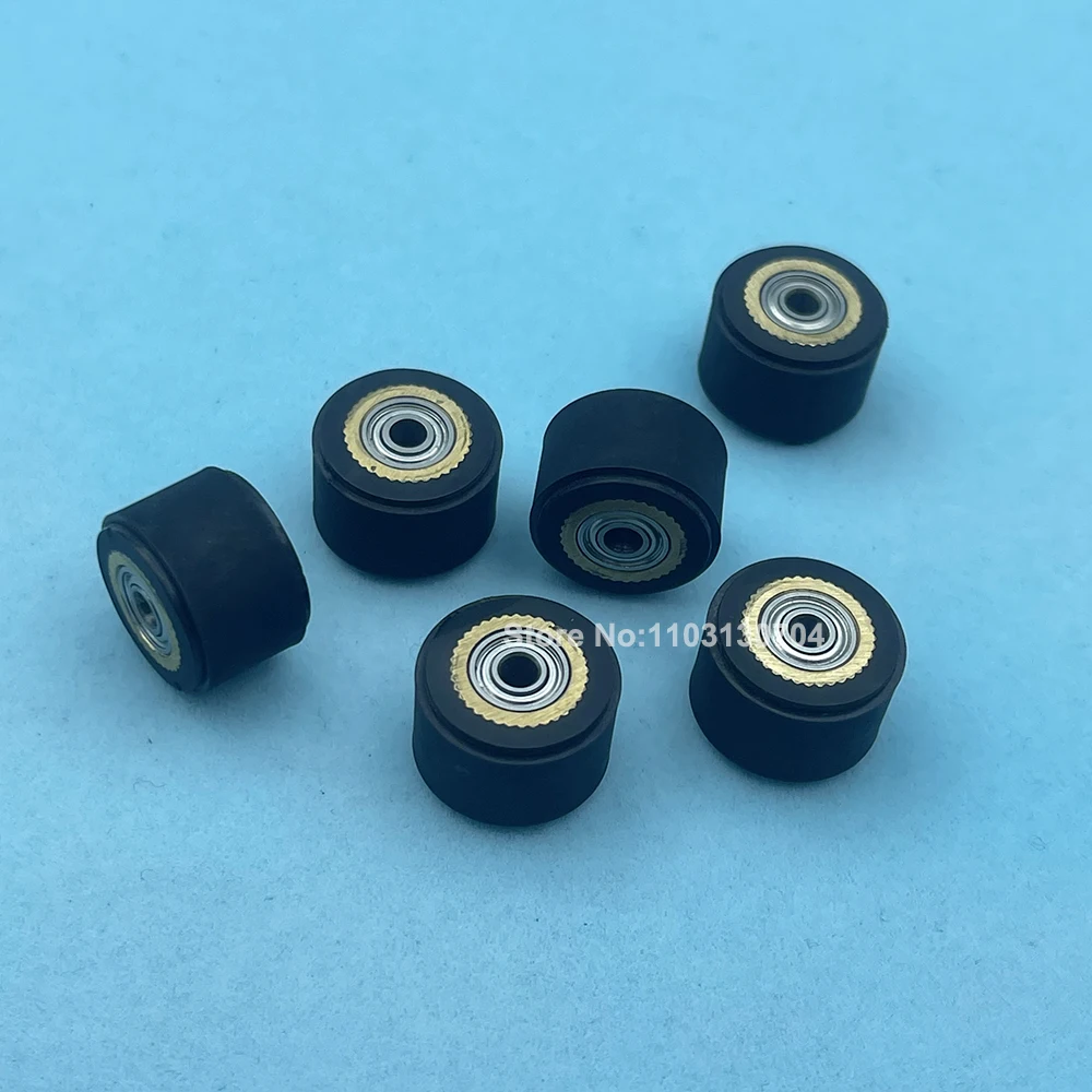 3PCS Cutting Plotter Roland VP540 Paper Pressure Pinch Roller for Roland GX-24 GX-500 GS24 GR540 Rubber Push Press Rollers Wheel