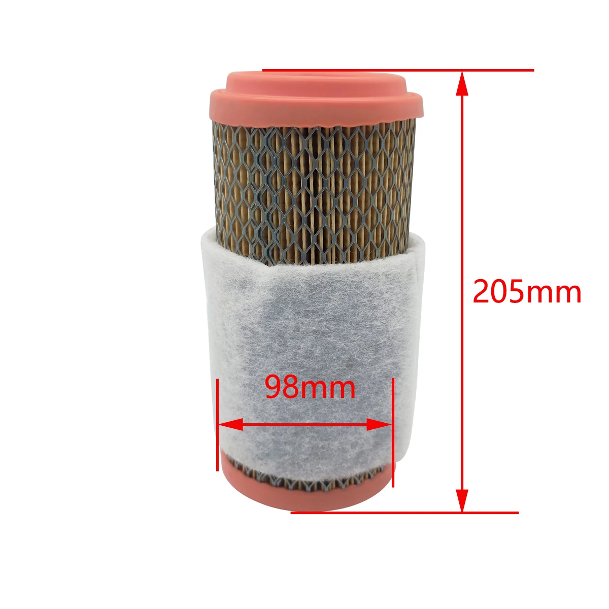 Air Filter With Sponge Cover (New Model) For Linhai 700 ATV UTV M750EFI Parts No. 71823