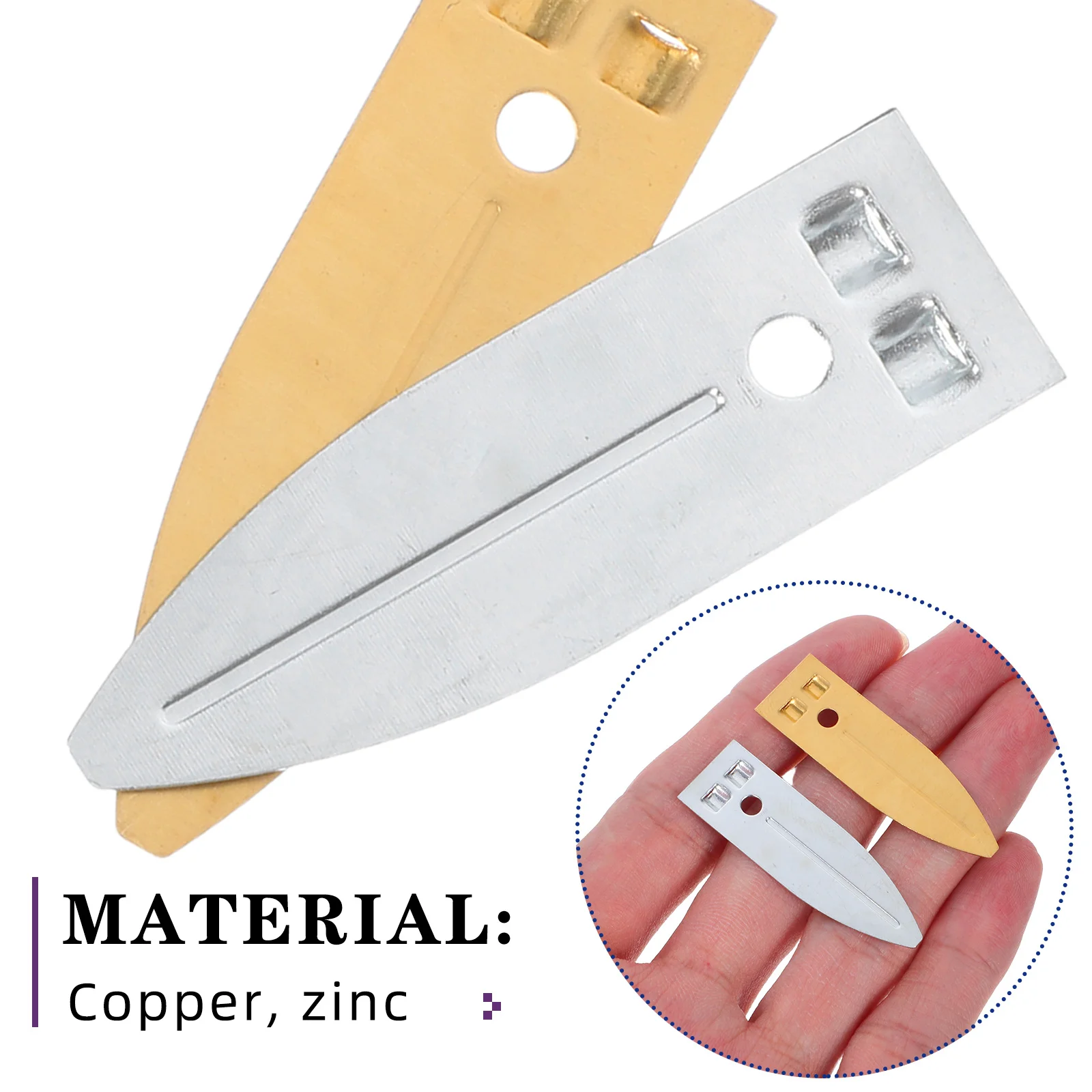 12 زوجًا من صفائح القطب الكهربائي من النحاس والزنك، عروض فواكه محمولة ذاتية الصنع للاستخدام في الفصل الدراسي #2