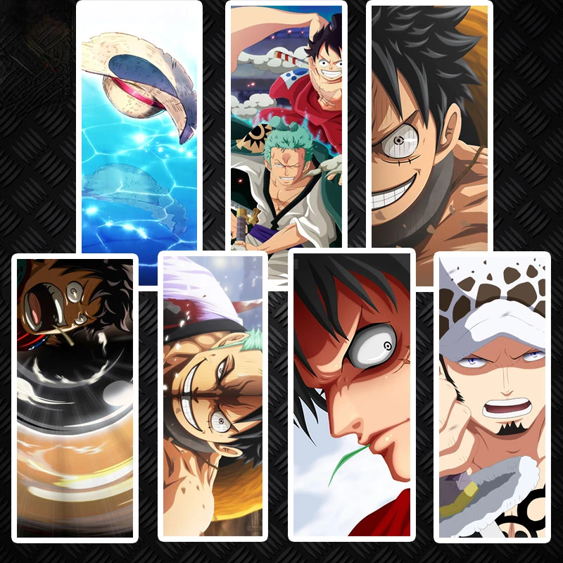 

One Piece Anime Sticker Scratch Shielding Car Stickers Waterproof Sunscreen Anime Stickers Laptop Window Trunk Sticker