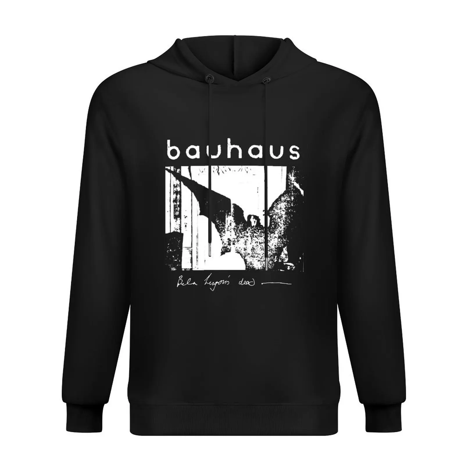 

Bauhaus - Bat Wings - Bela Lugosis Dead Hoodie men's sweat-shirt set male clothes men's clothes tracksuit
