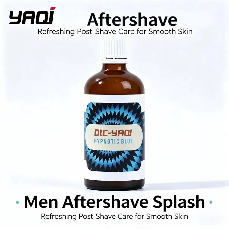 YAQI Aftershave Splash Men Post Shave Lotion Refreshing Gentle Soothing Skin Care Classic Wet Shaving After Shave Water