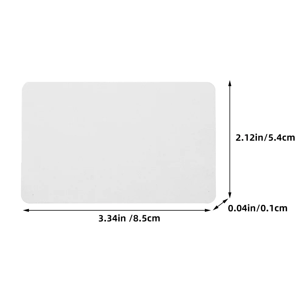 1pcs Cleaning Card For Pos Terminal Credit Card Reader Machine Dual Side Reusable Cleaner Tool Magnetic Head Cleaning Supply