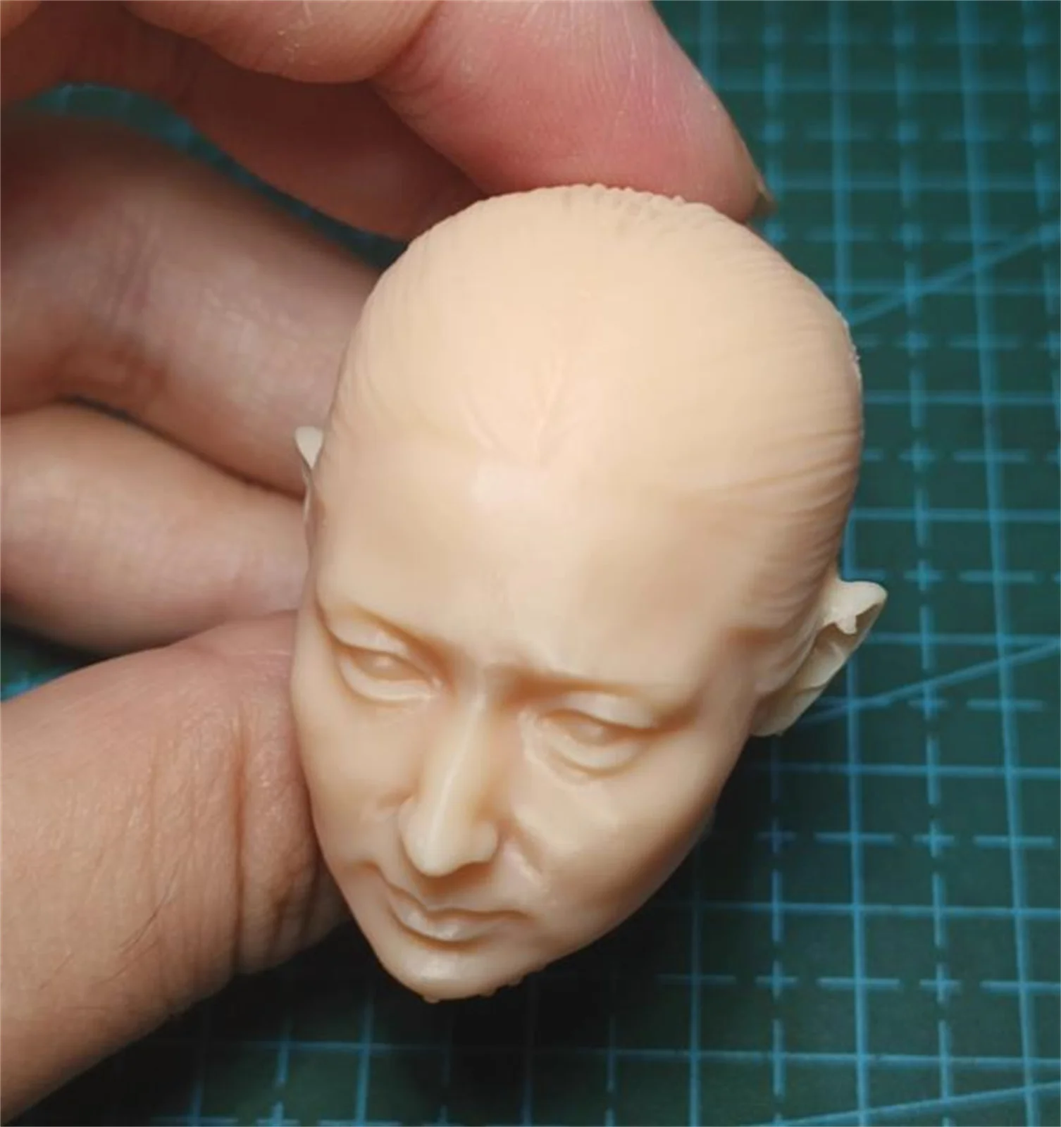 كوريا الجنوبية القديمة آسيا رئيس نحت دمية غير مصبوغ 1/6 مقياس أنثى الجندي نموذج لشخصية عمل 12 بوصة #5