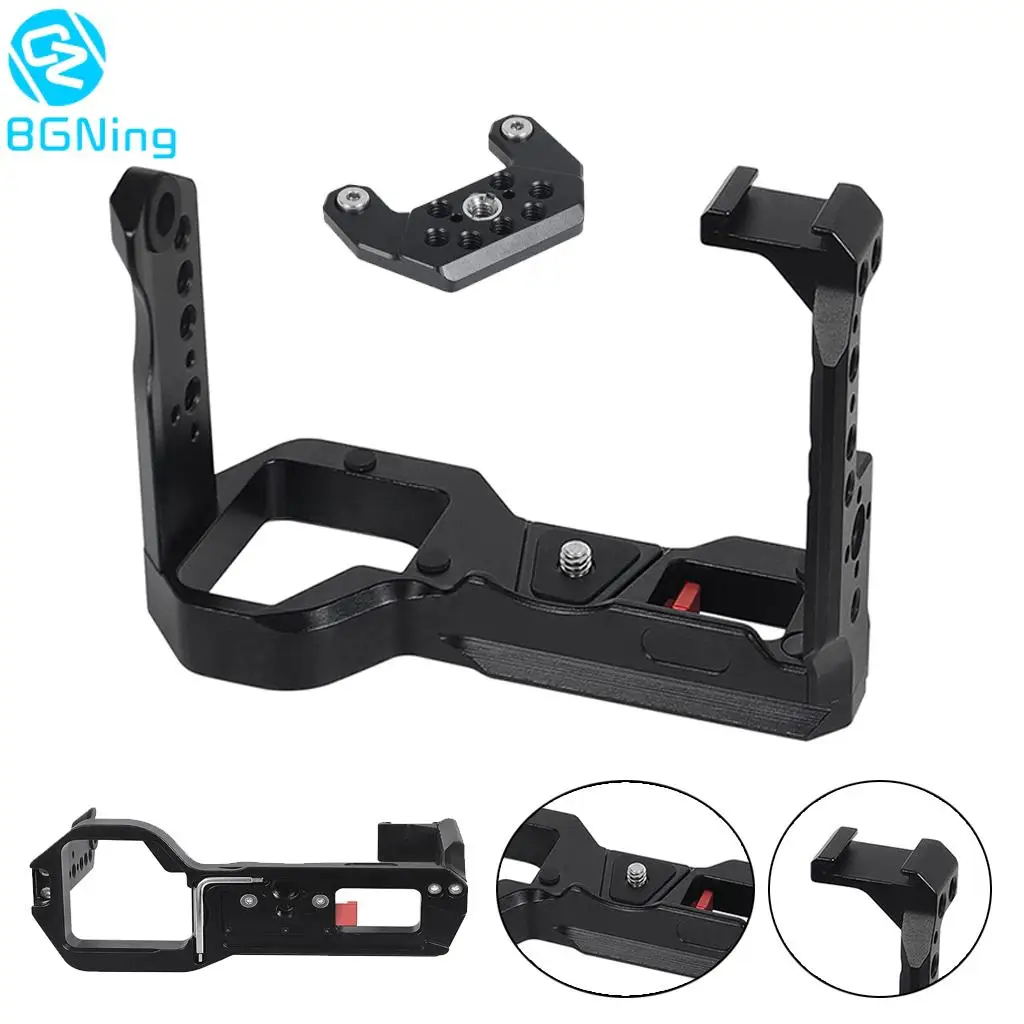 جهاز نصف قفص للكاميرا لسوني SLR ، إطار واقي ، حذاء بارد ، تحرير سريع ، قفل V ، مثبت ثلاثي القوائم ، FX3 ، FX30 ،