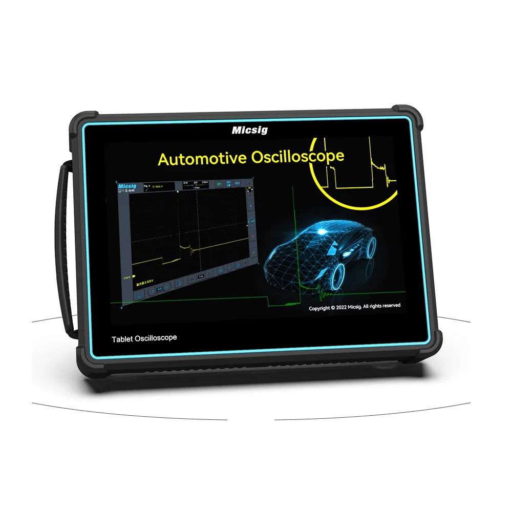 

【Brand new】Automotive Diagnostic Oscilloscope Full Touch Screen Tablet Oscilloscope 4 Analog 1GSa/S 100mhz ATO1004