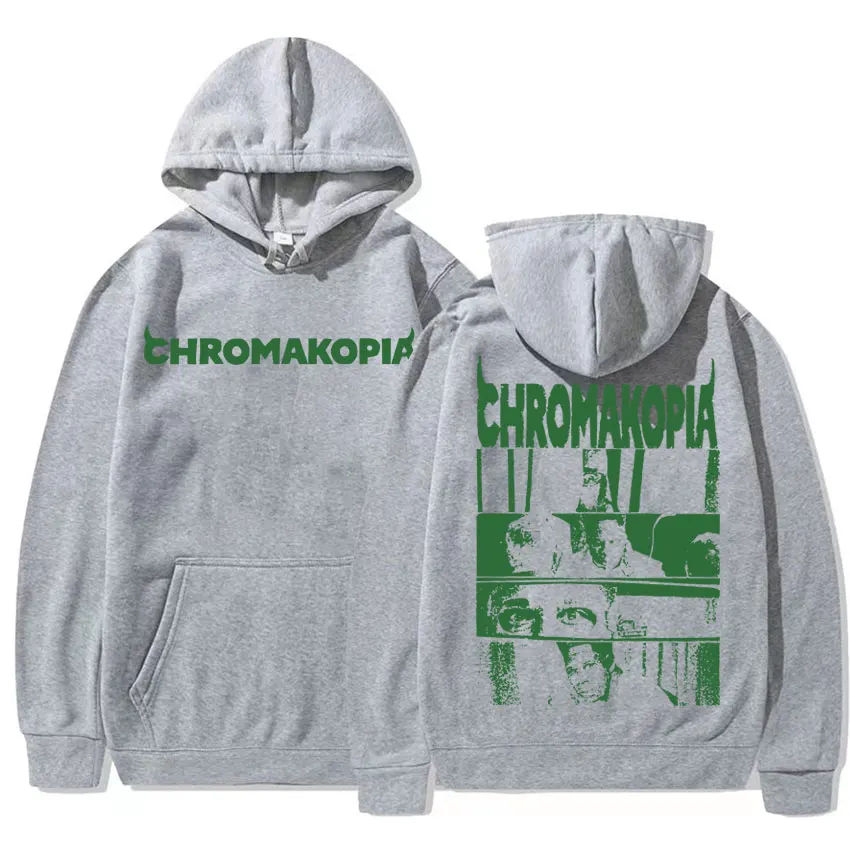 Tyler The Creator Chromakopia Album Tour Hoodies Men Women Casual Fleece Long Sleeve Sweatshirt Vintage Hip Hop Oversized Hoodie