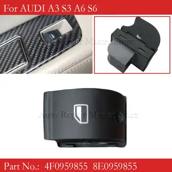 4F0959855 4F0959851 8E0959855 適用於Audi A3 A3 Sportback A6 C6 轎車 Q7 電動車窗主控面板開關按鈕 8 最佳銷售 奧迪A6 C6按鈕 - №3