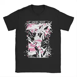 Cool Angel Dust Hazbined Hoteled T-Shirts Men Crewneck 100% Cotton T Shirt  Short Sleeve Tees Gift Clothes