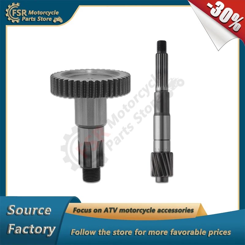 

Engine Drive shaft & driven shaft,Fits 200cc ATV Loncin Lx200-M Kayo Au200 Bashan200-7 Whs200,Quad parts