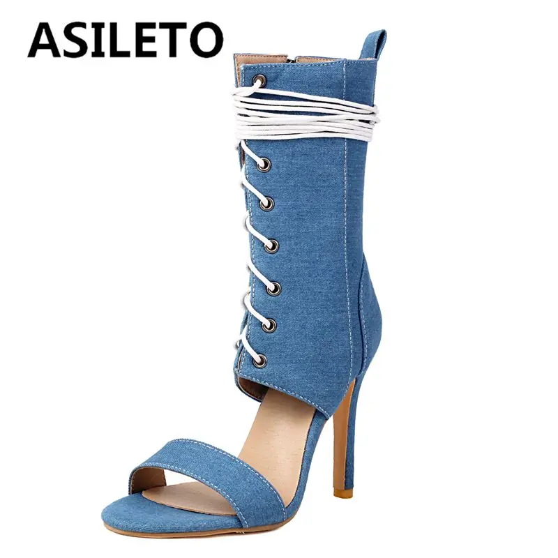 

SIMLOVEYO модные вечерние сандалии для женщин на молнии со шнуровкой сверхвысокие тонкие каблуки 10,5 см, большой размер 46 47 48 пикантные летние туфли для свиданий