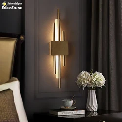 Nordic LED Wall Lamp Indoor Lighting Wall Sconce Light For Home Hotel Stairs Bedroom Bedside Luxury Living Room Decoration Lamps