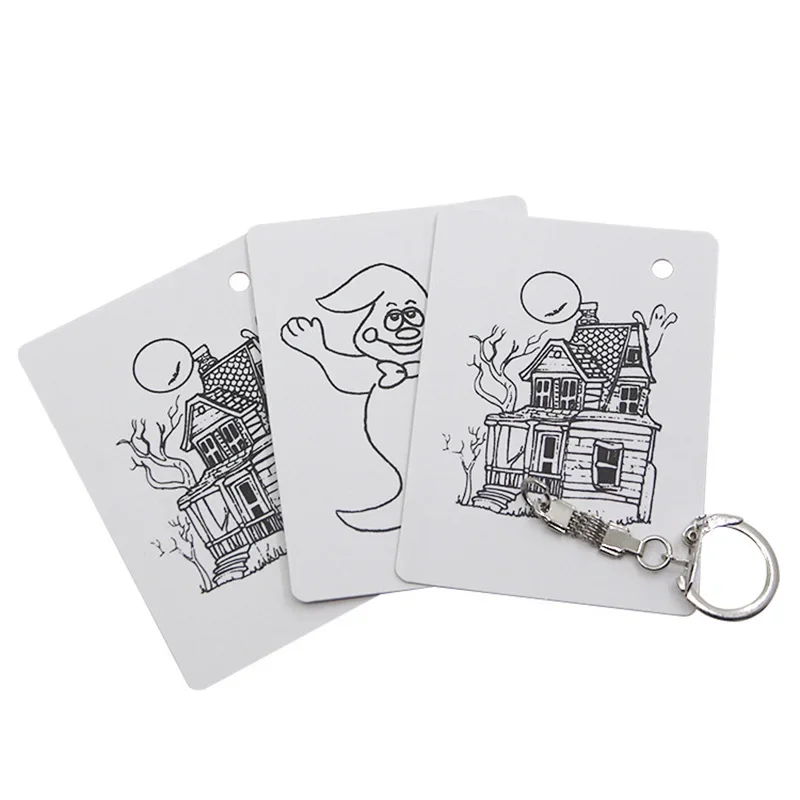 Trucos de magia de Escape fantasma, tarjeta fantasma de Escape de llavero, ilusiones de calle de primer plano, accesorios para trucos, accesorios divertidos, magia fácil