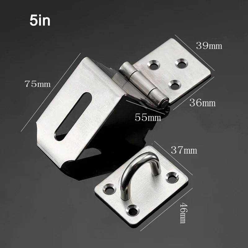 

90 Degree Right Angle Door Latch Durable Door Safety Locks Buckle for Cabinets and Wardrobes