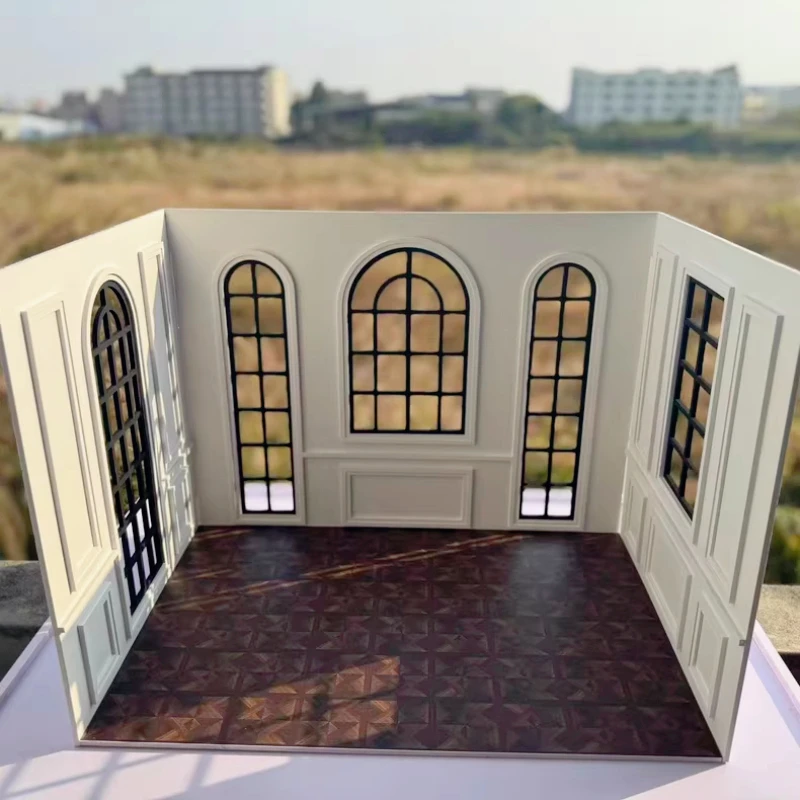 

1/6 Doll House Cozy Home Style 1-6 Scale DIY Kit Fashion Doll Diorama