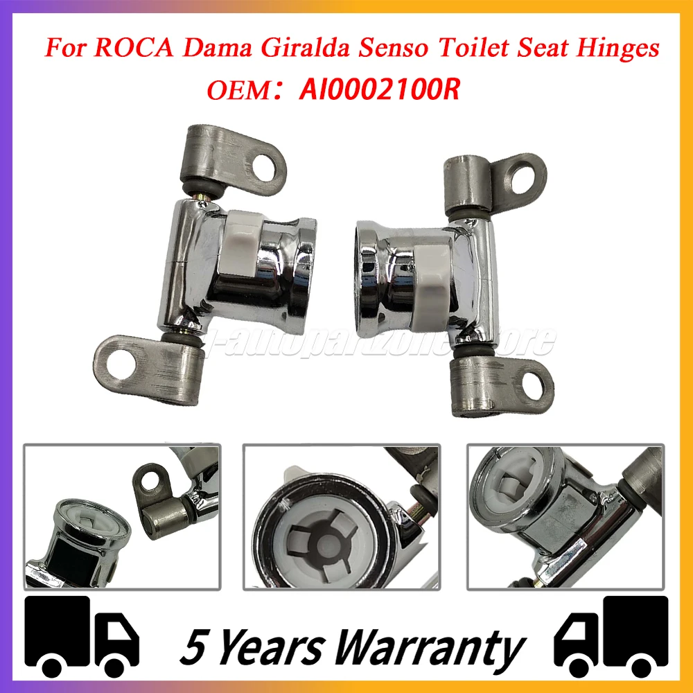 New Car Accessories AI0002100R For ROCA Dama Giralda Senso Toilet Seat Hinges Set Easy Release