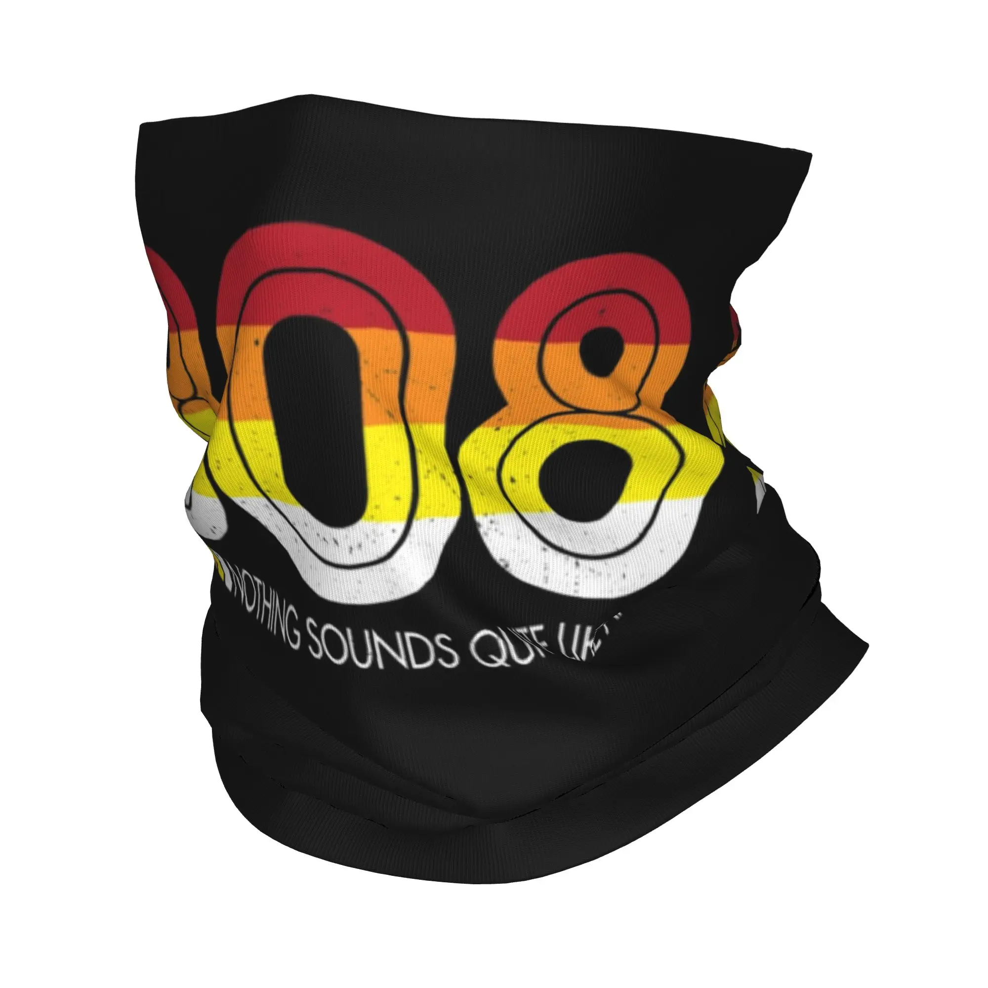 808 Classic Music Electronic Drum Machine Bandana Neck Gaiter Balaclavas Mask Scarf Printed 80s Headband Multi-use Outdoor Adult