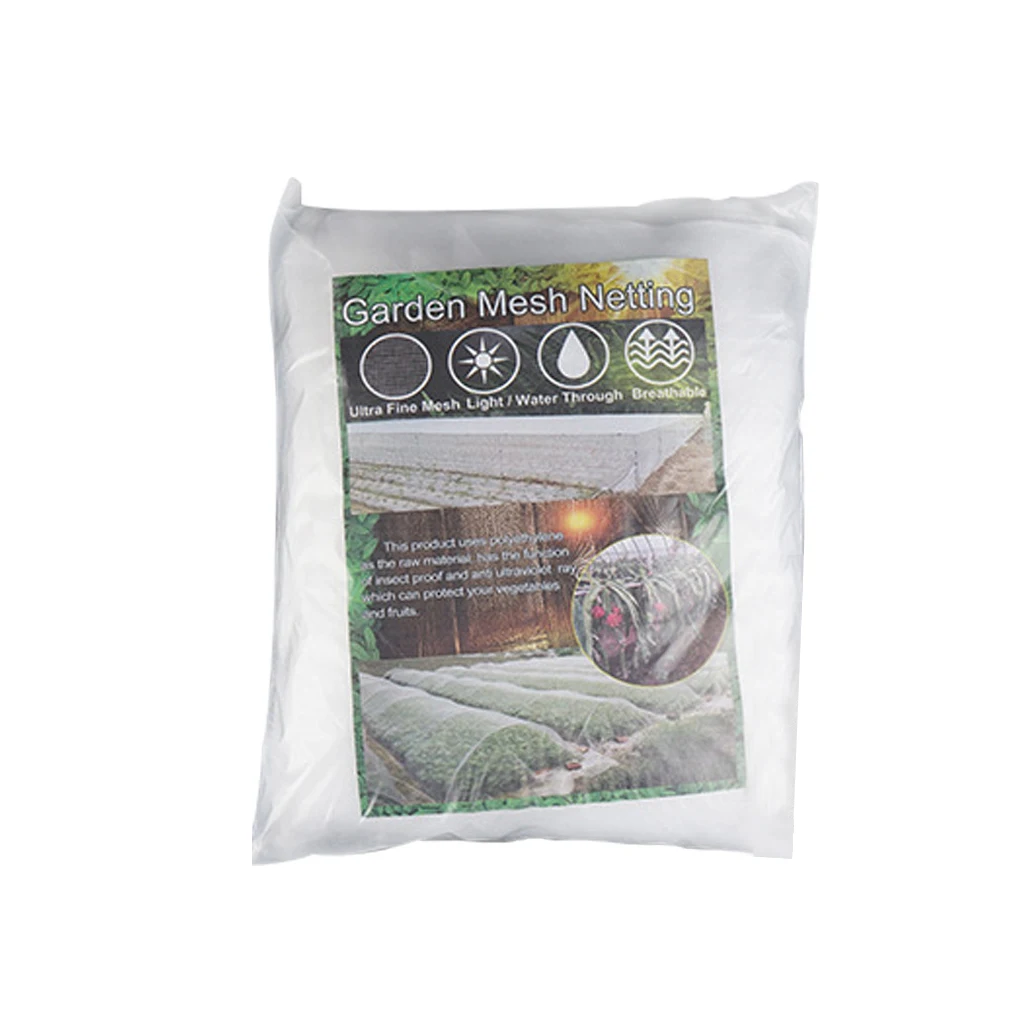 

Protective Mesh Insect Netting Crops Cover Breathable Trees Vegetables Dustproof Fruit Row Garden Supplies 26M