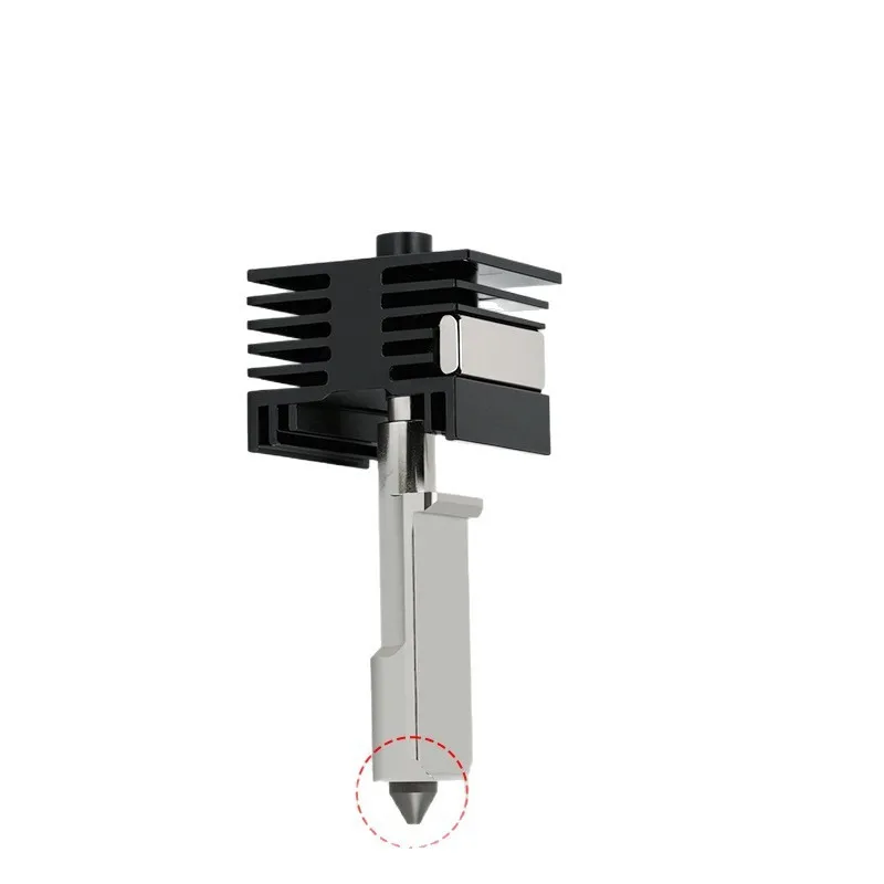 High Flow Hardened Steel Nozzle Hotend for Bambu Lab H2D, Non-Detachable Print Head for High-Speed Printing