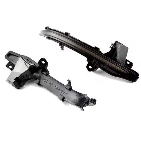 2pcs LED Dynamic Side Rearview Mirror Sequential Turn Signal Light Audi A6 C8 4K A7 4K8 A8 D5 2018 2019 2020