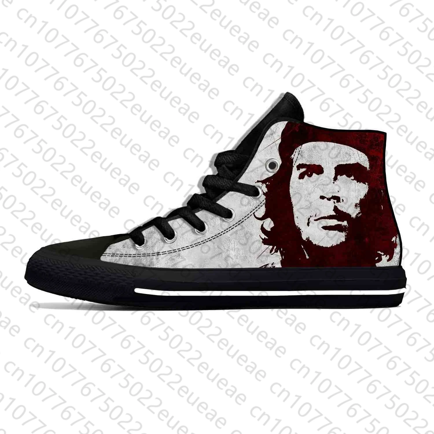 Che guevara kommunismus sozialismus cuba kubanisch lustige lässige tuchs chuhe high top leichte atmungsaktive 3d druck männer frauen turnschuhe