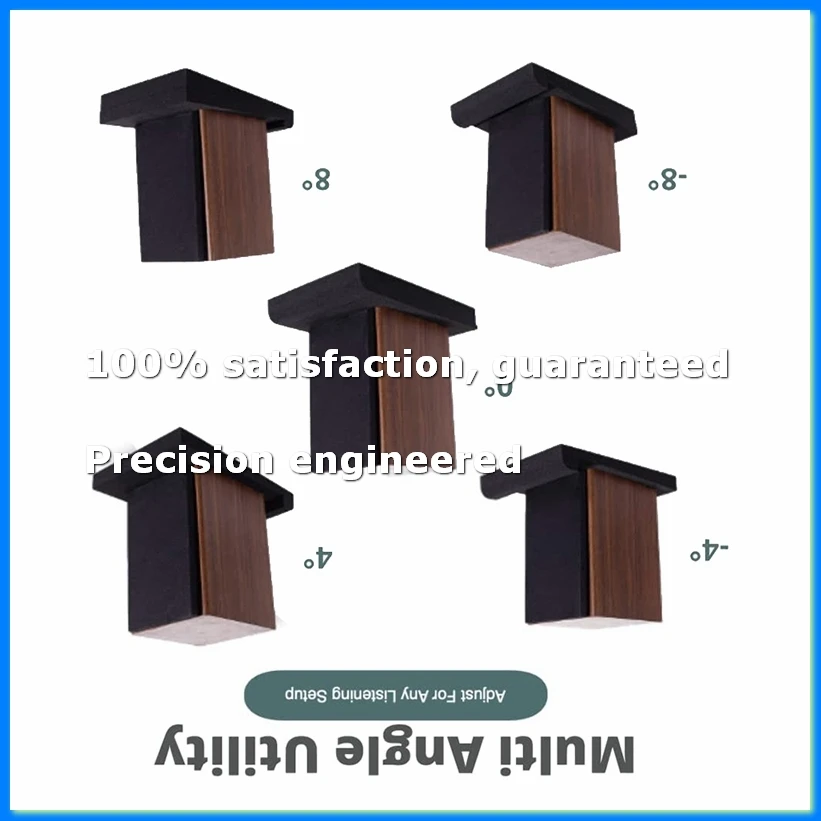 2 Pcs High Density Foam Speaker Pads - Speaker Isolation Pad, Monitor Acoustic Isolation Pads,Studio Monitor Pads-A73M