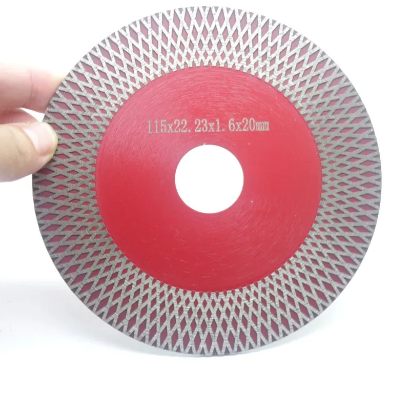 1 PC 115mm Diamant Trennscheibe Fliesen Keramik Marmor Trocken Schneiden Und Schleifen Kreissäge Klinge Power Rotory Werkzeug zubehör – Detail 1
