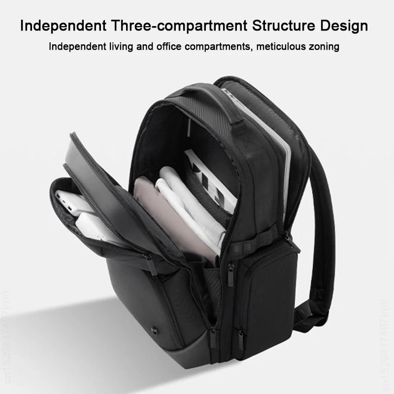 Xiaomi Business Large Capacity Backpack School Bag 29L Outdoor Travel Backpack Waterproof Shoulders Bag With Luggage Strap New view 2