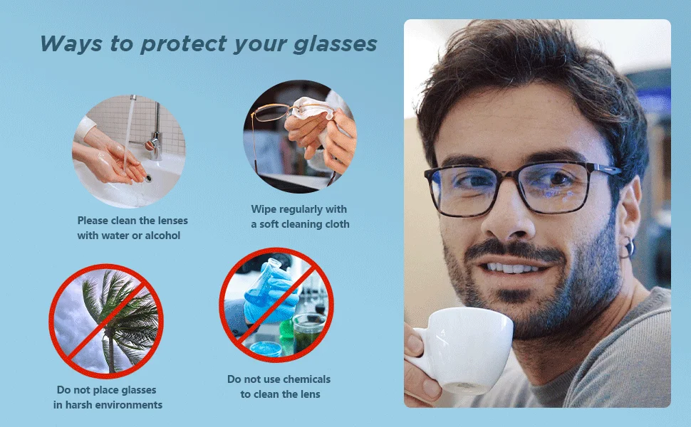 BLUEMOKY Anti Blue Light Reading Glasses For Men Women,Sport Square Frame Readers Anti Glare Computer Eyewear