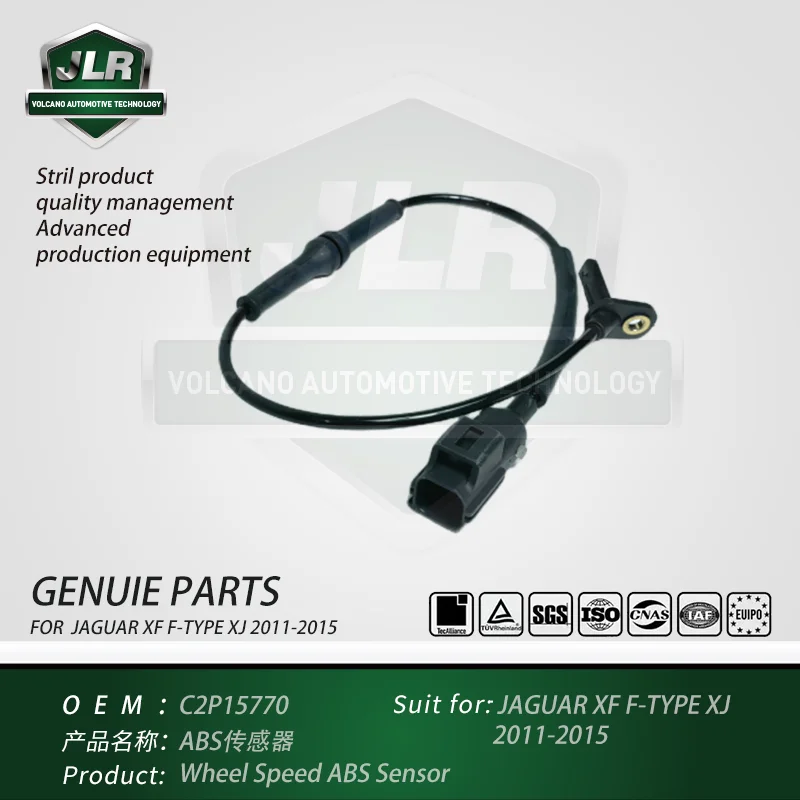 Wheel Speed ABS Sensor for Jaguar XF F-Type XJ 2011-2015 OEM: C2P15770