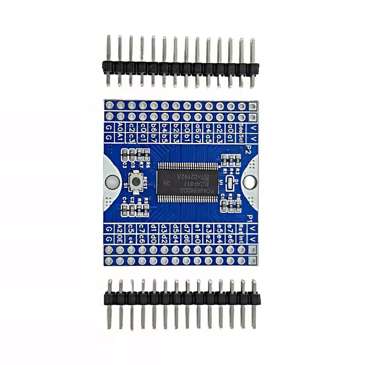 ABNJ PCA9698 وحدة I2C تتالي 40 قناة IO وحدة توسيع GPIO I/O لوح تمديد غير MCP23017