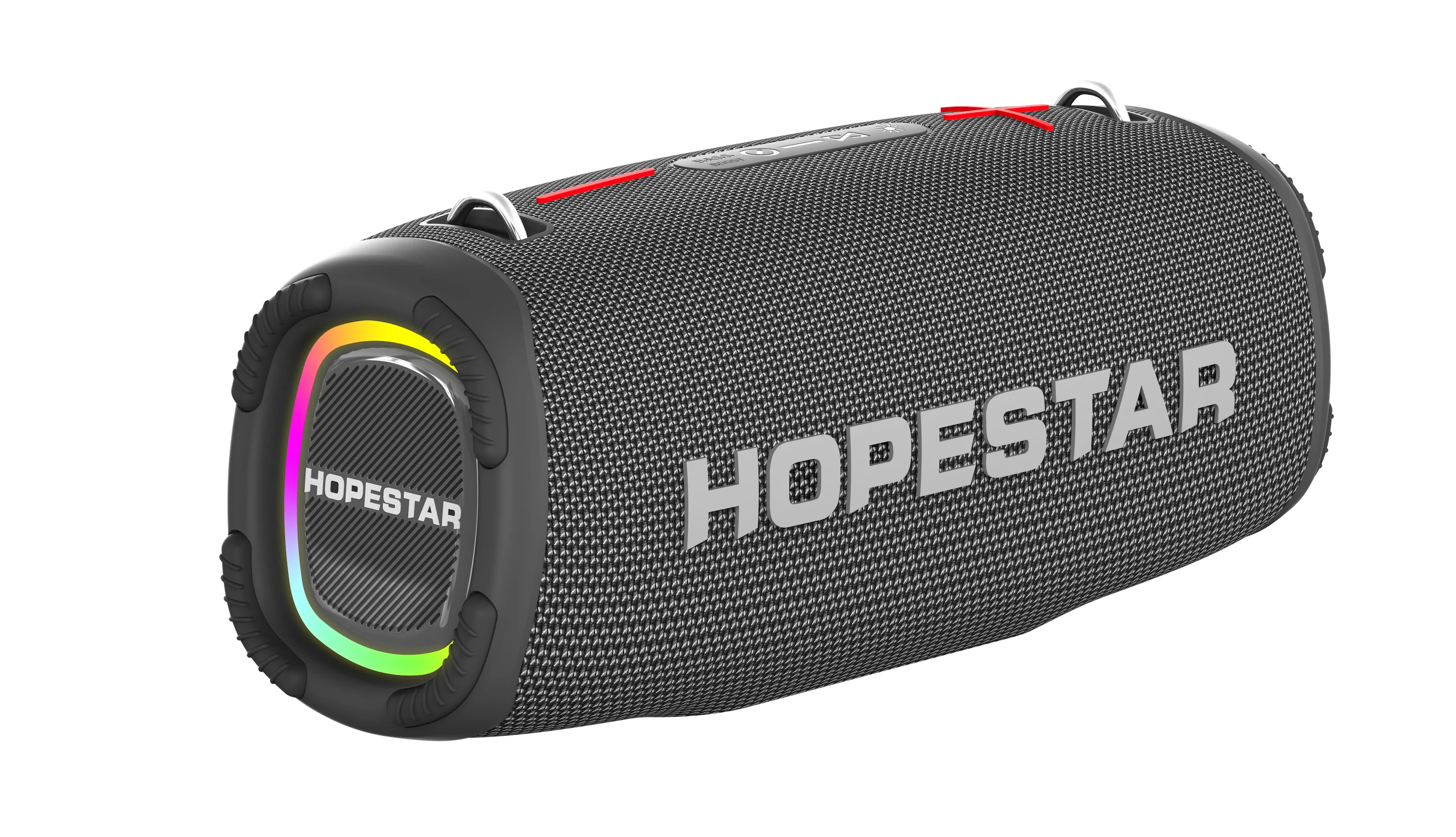 A6Max Hopestar Portable Outdoor Wireless Speaker High Sound Quality Stylish Subwoofer With Mini LED Waterproof TWS