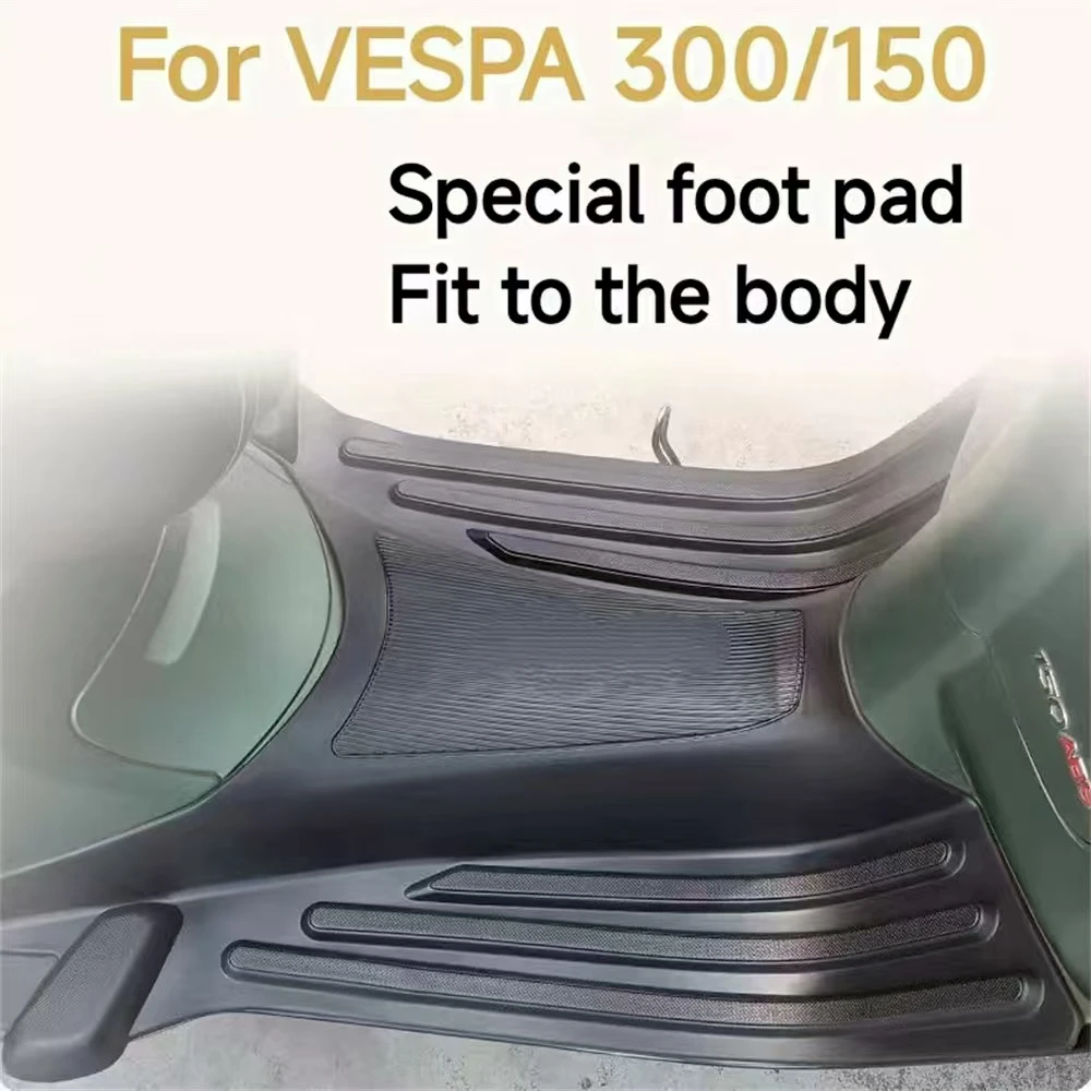 

For Vespa GTS 300/250 Primavera/Sprit 150 foot pad modified with anti slip and wear-resistant rubber foot pad