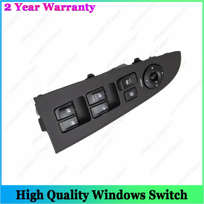 

New Power Master Window Switch Assy Driver For 2007-2010 Hyundai Elantra 93570-2H1107U 935702H1107U