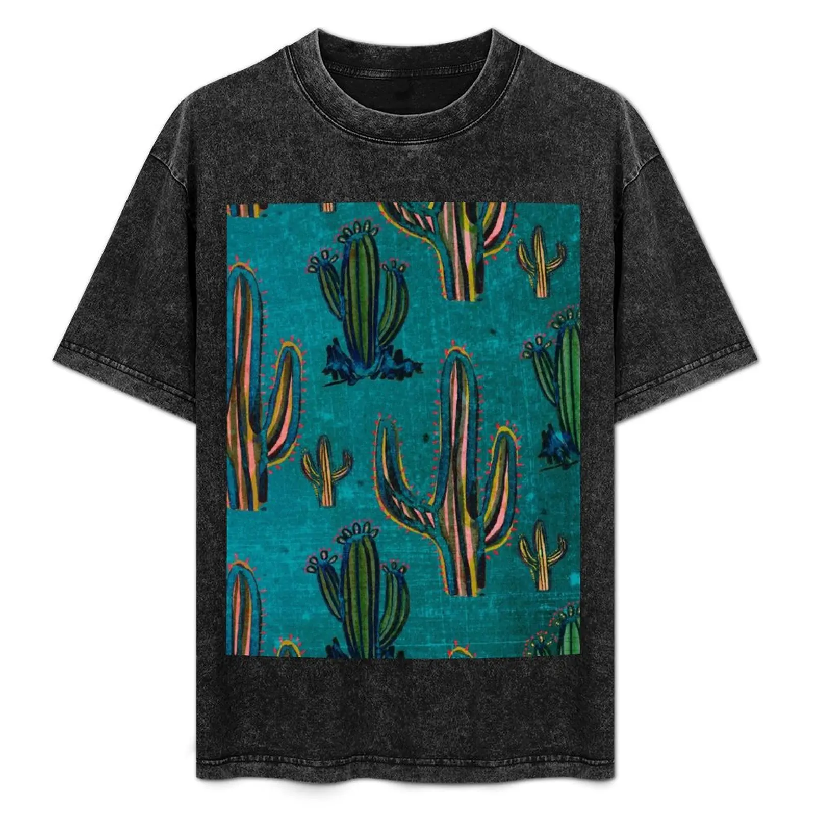 cacti T-Shirt graphics man clothes clothes men t shirts