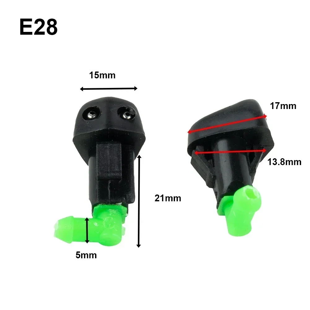 2Pcs Windshield Washer Wiper Water Spray Nozzle for Honda Accord DX EX LX SE DX 1998-2002 Wiper Water Spray Nozzle