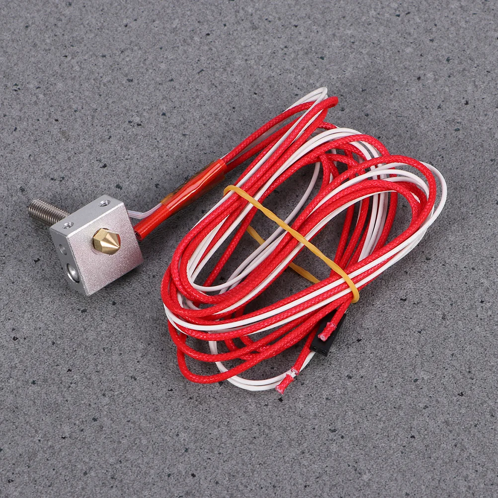 2 قطعة مجموعة فوهة التدفئة للطابعة ثلاثية الأبعاد سبائك الألومنيوم النحاس نهاية ساخنة الطارد جزء التغذية المباشرة Mk7 لتقوم بها بنفسك إصلاح متوافق ثلاثية الأبعاد #1