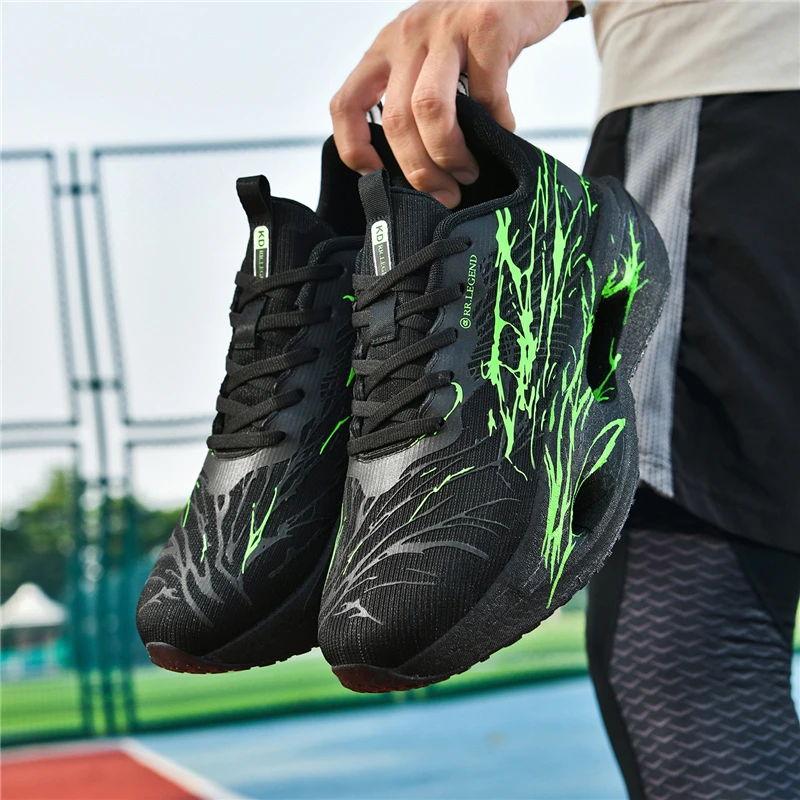 

Мужские и женские кроссовки с идентификационной карбоновой пластиной, легкая, амортизирующая, прочная, для марафона и повседневная спортивная обувь