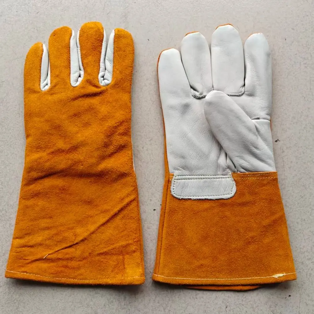 Long-sleeved Thorn Proof Gardening Gloves Adjustable Cuff Safety Labor Protection Glovess Thickened Anti-slip