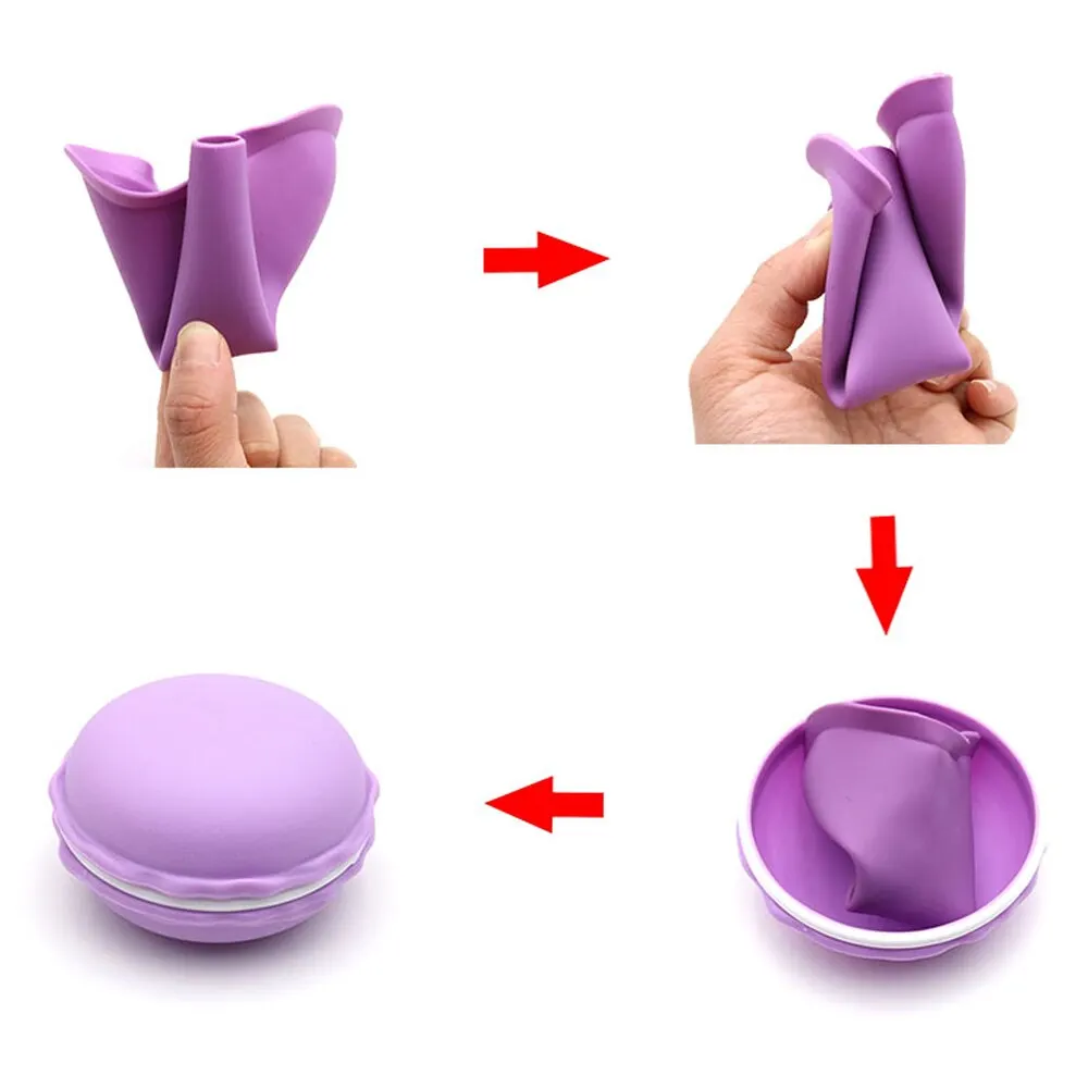 Women Urinal Outdoor Travel Camping Urinal Funnel Portable Female Urinal Soft Silicone Urination Device with Box