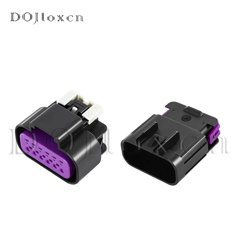 1 Set 12 Pin 15326849 15326854 Waterproof Connector Front Lamp Headlight Wire Harness Plug For Roewe I5 MG5 MG 5