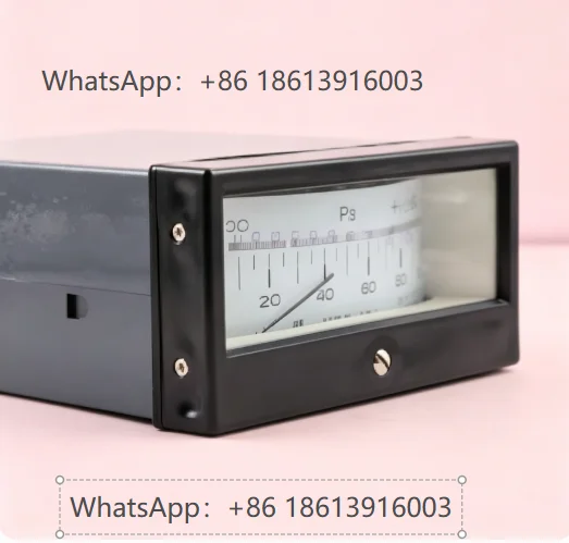 Spot YEJ-101 rectangular membrane box pressure gauge, micro pressure gauge