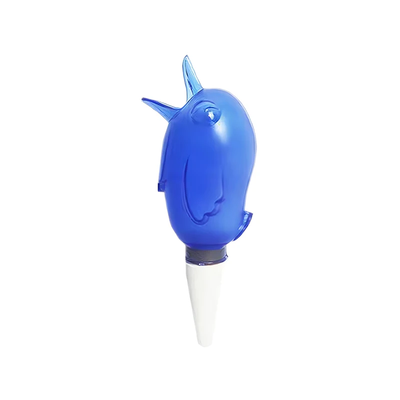 High quality automatic flower waterer plant waterer self watering water balloon bird shaped hand blown plastic view 5