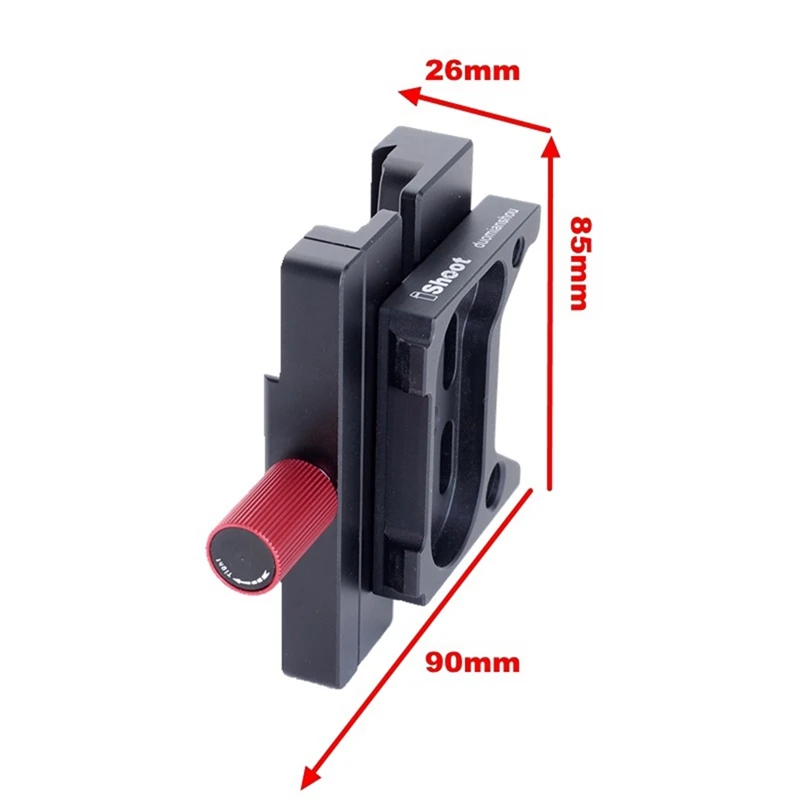 IS-410PL-PRO Quick Release Plate Bracket Quick Converter Suitable For ARCA RRS/200PL/410PL Transfer Manfrotto RC4