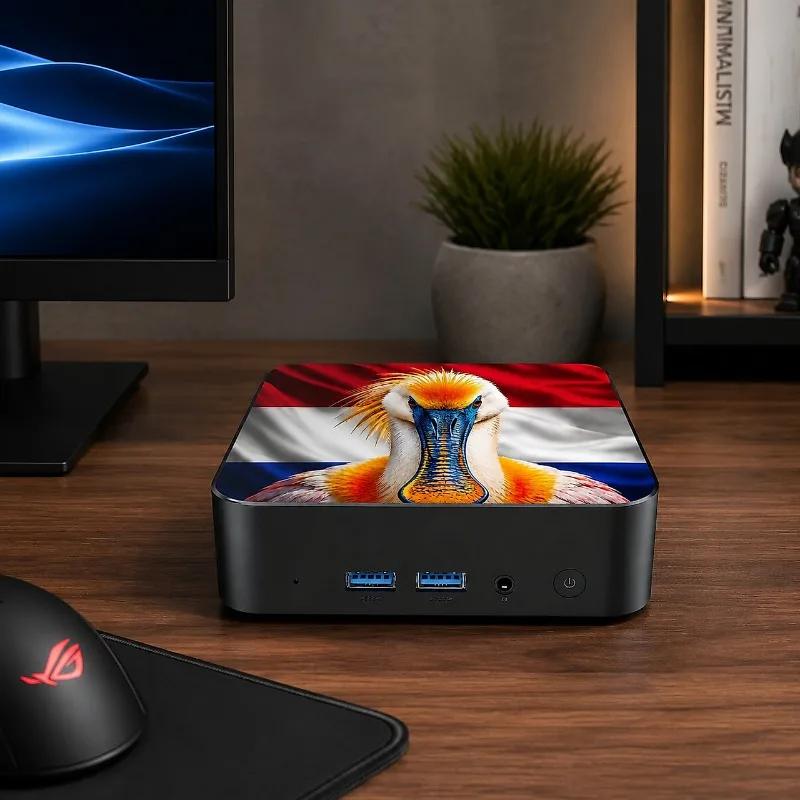 New Mini PC Computer Intel Core N150 16GB RAM 1TB 2TB PC Gaming Computer M.2 SSD WiFi 6 BT5.2 4K HD Portable Desktop Pc view 3