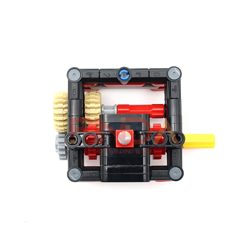 MOC Technical Gearbox Transmission Building Blocks 3/4/6 speed gearbox creative puzzle assembly moc building blocks toy gift DIY