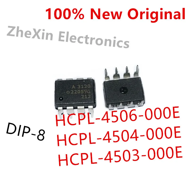 10PCS/Lot  HCPL-4506-000E  A4506 、HCPL-4504-000E  A4504 、HCPL-4503-000E  A4503  DIP-8  New original drive optocoupler